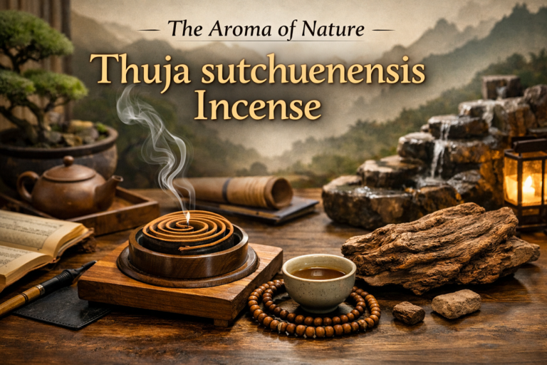 Thuja sutchuenensis Incense: The Essence of Life on Precipitous Cliffs, From Rare Plant to Wellness Treasure